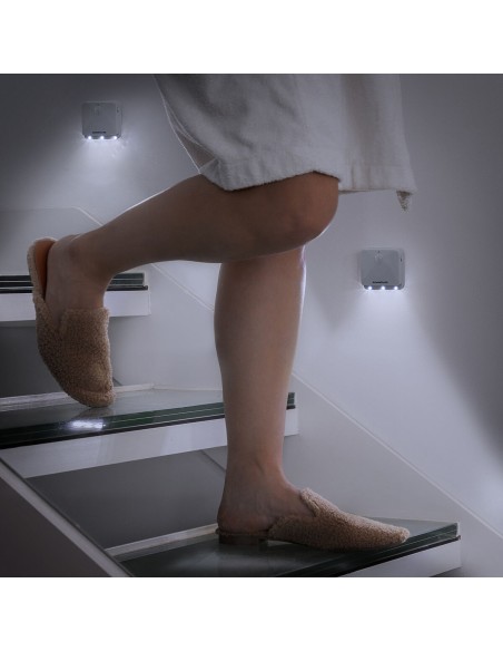 Lampes LED détecteur (lot de 2) – Allumage automatique