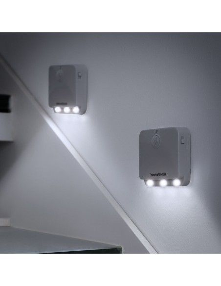 Lampes LED détecteur (lot de 2) – Allumage automatique