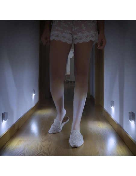 Lampes LED détecteur (lot de 2) – Allumage automatique