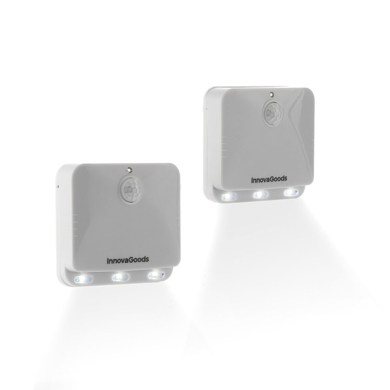 Lampes LED détecteur (lot de 2) – Allumage automatique