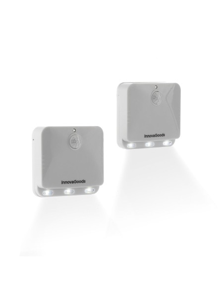 Lampes LED détecteur (lot de 2) – Allumage automatique