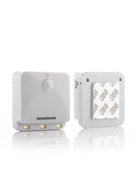 Lampes LED détecteur (lot de 2) – Allumage automatique