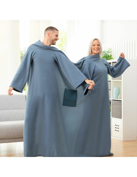 Couverture à manches double Doublanket – Chaleur et confort