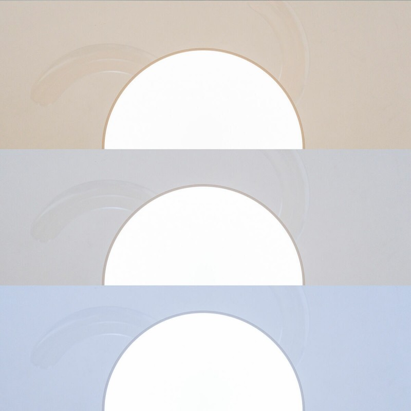 Ventilateur de Plafond avec Lumière LED et 4 Pales Rétractables Keteez InnovaGoods Blanc 72 W Ø49-104 cm