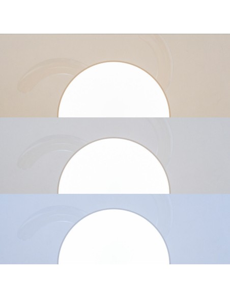 Ventilateur de Plafond avec Lumière LED et 4 Pales Rétractables Keteez InnovaGoods Blanc 72 W Ø49-104 cm