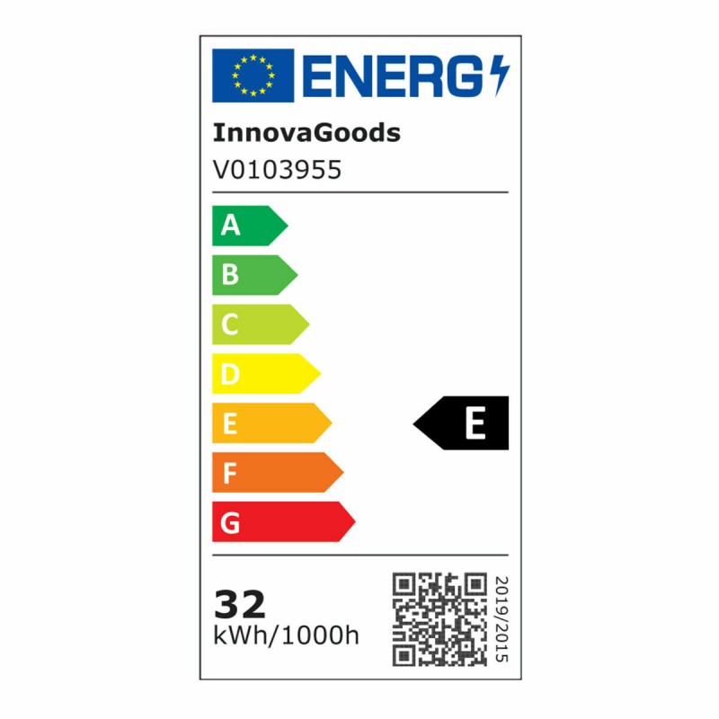 Ventilateur de Plafond avec Lumière LED et 4 Pales Rétractables Keteez InnovaGoods Blanc 72 W Ø49-104 cm