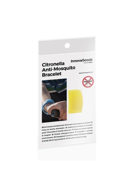 Bracelet Anti-moustiques à la Citronnelle InnovaGoods