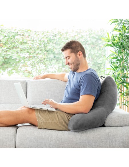Coussin de Lecture avec Accoudoirs Huggilow InnovaGoods