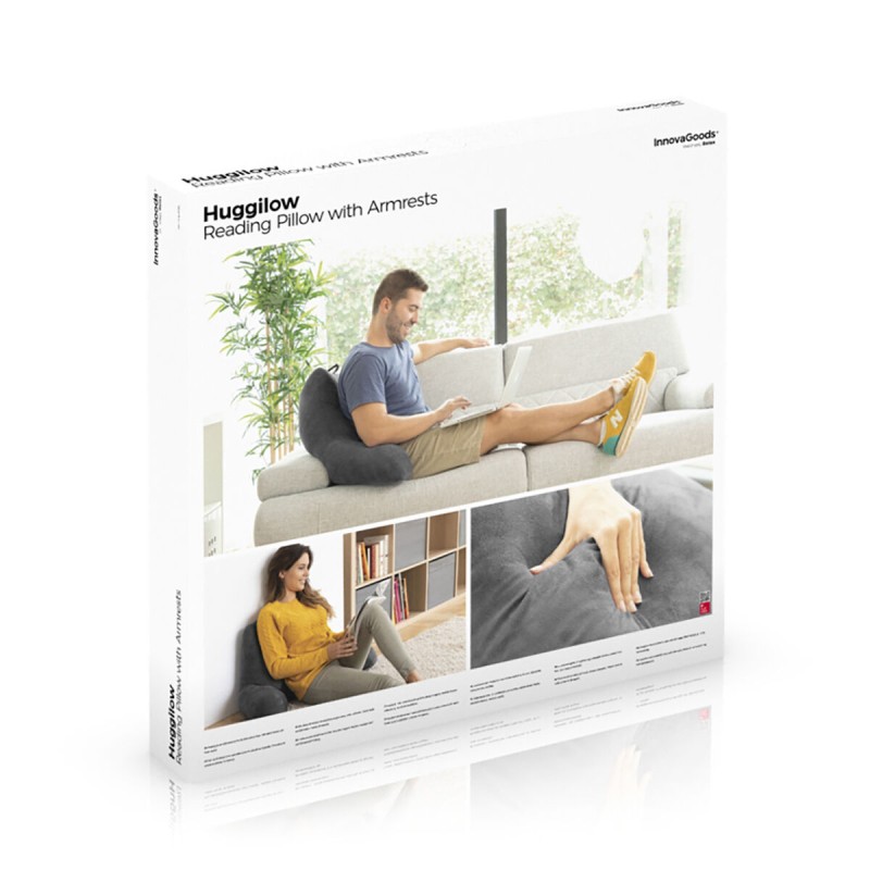 Coussin de Lecture avec Accoudoirs Huggilow InnovaGoods