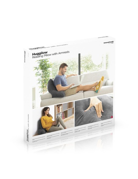 Coussin de Lecture avec Accoudoirs Huggilow InnovaGoods