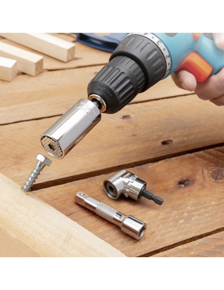 Clé à douille universelle Uniscrew – Polyvalente et ergonomique