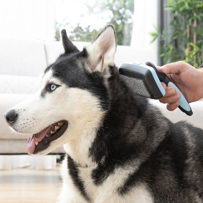 Brosse pour Animaux de Compagnie avec Dents Rétractables Groombot InnovaGoods 2