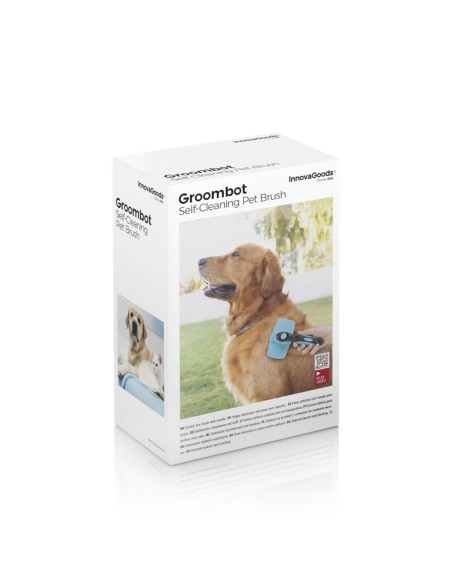 Brosse pour Animaux de Compagnie avec Dents Rétractables Groombot InnovaGoods