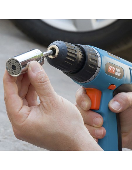 Clé à douille universelle Uniscrew – Polyvalente et ergonomique