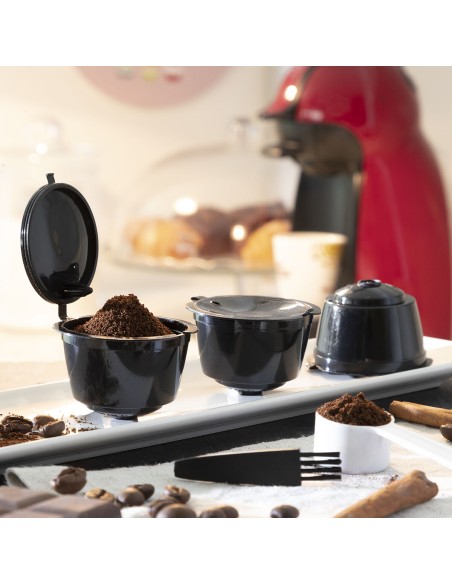 Jeu de 3 Capsules à Café Réutilisables Redol InnovaGoods