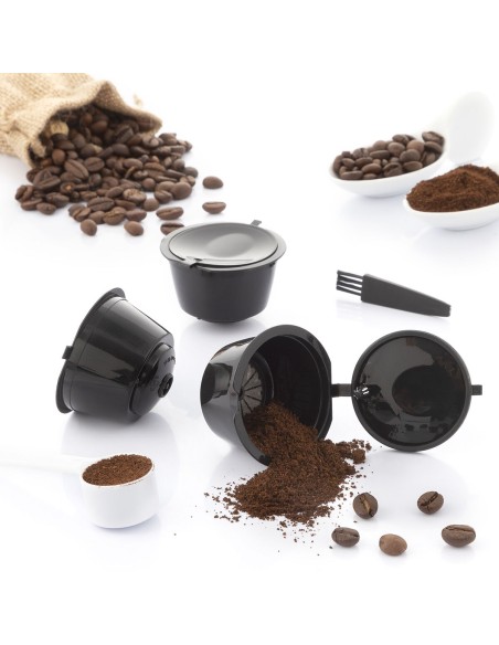 Jeu de 3 Capsules à Café Réutilisables Redol InnovaGoods