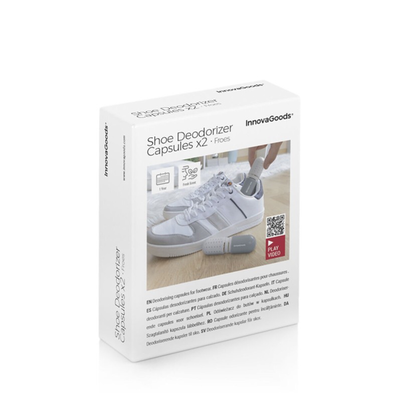 Capsules Désodorisantes Chaussures Froes InnovaGoods (2 pcs)