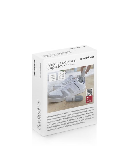 Capsules Désodorisantes Chaussures Froes InnovaGoods (2 pcs)