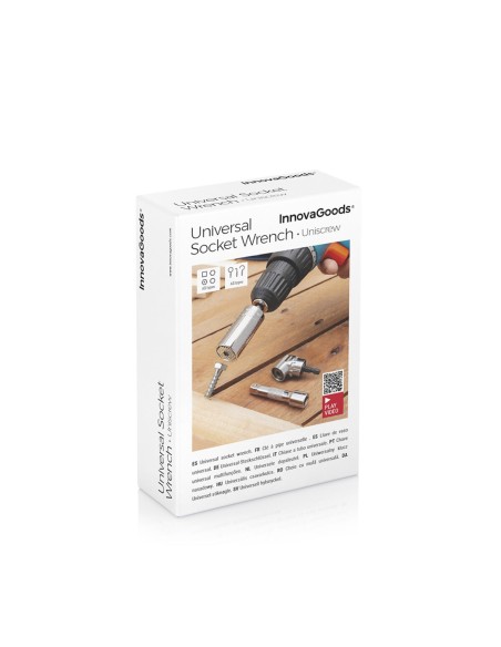 Clé à douille universelle Uniscrew – Polyvalente et ergonomique