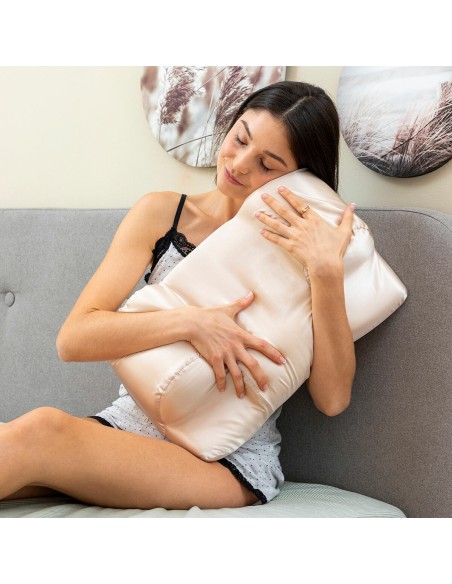 Oreiller Cervical Anti-Rides avec Housse en Satin Youthlow InnovaGoods (Reconditionné A)