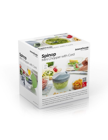 Mini‑hachoir manuel Spinop – Rapide et compact