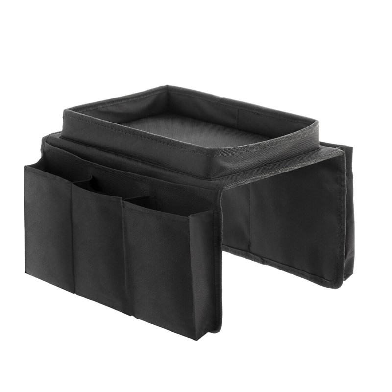 Plateau canapé avec télécommande – Support stable et rangement