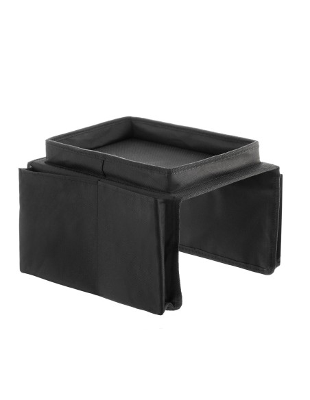Plateau canapé avec télécommande – Support stable et rangement