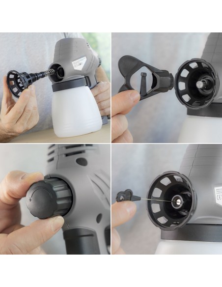 Pistolet à peinture électrique Spraint+ – Jet réglable