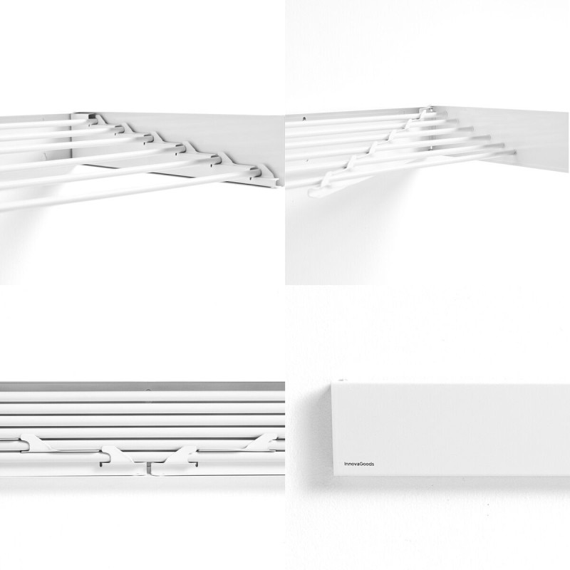Étendoir mural Dryva 100 – Pliable et gain de place