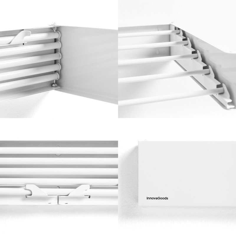 Étendoir mural Dryva 80 – Compact et résistant