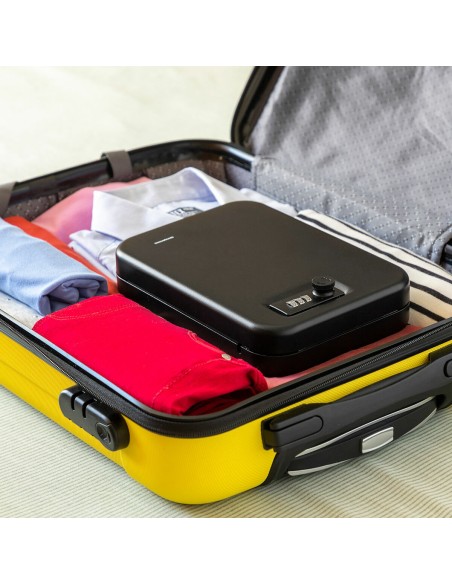 Coffre‑fort portable Prisaven avec câble – Sécurisé et compact