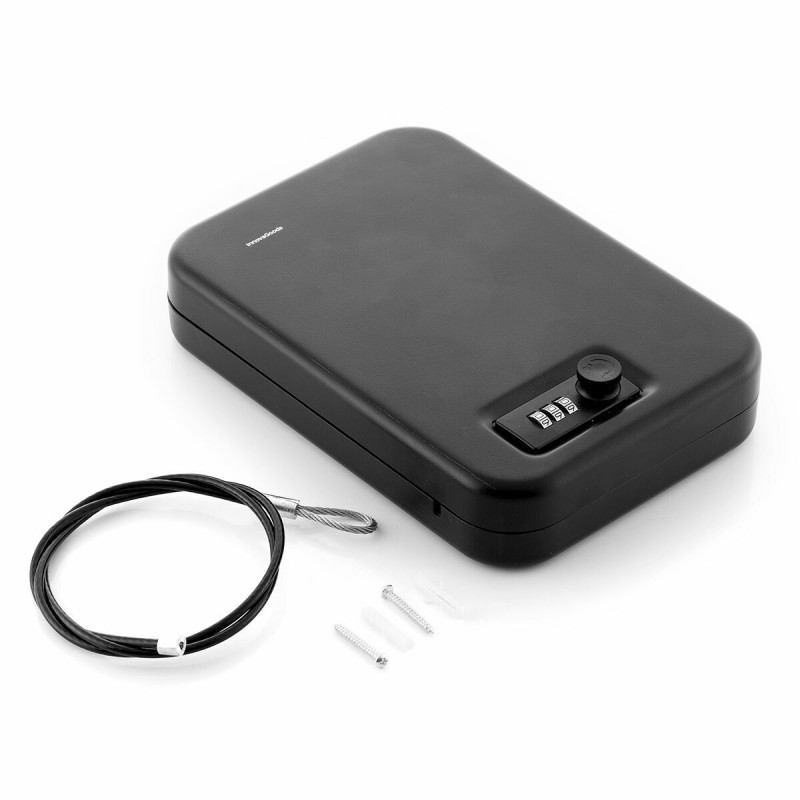 Coffre‑fort portable Prisaven avec câble – Sécurisé et compact