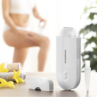 Mini‑rasoir rechargeable LED Epiluch – Retouches rapides