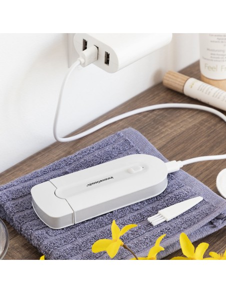 Mini‑rasoir rechargeable LED Epiluch – Retouches rapides