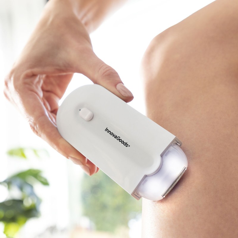 Mini‑rasoir rechargeable LED Epiluch – Retouches rapides