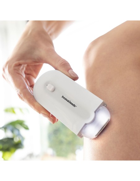 Mini‑rasoir rechargeable LED Epiluch – Retouches rapides