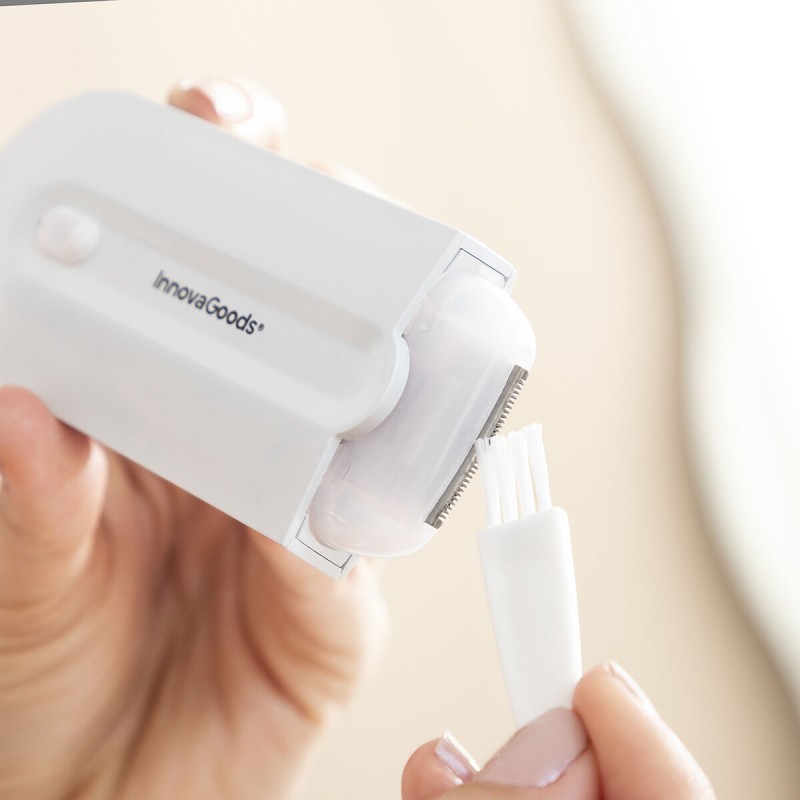 Mini‑rasoir rechargeable LED Epiluch – Retouches rapides