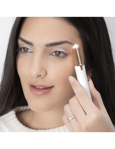 Tondeuse précision LED visage – Finition nette