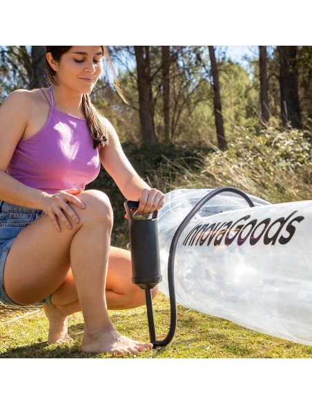 Kayak Gonflable Transparent avec Accessoires Paros InnovaGoods 312 cm 2 places