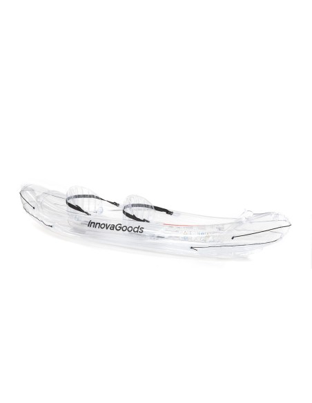 Kayak Gonflable Transparent avec Accessoires Paros InnovaGoods 312 cm 2 places