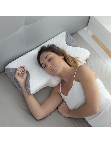 Oreiller ergonomique viscoélastique Conforti – Soutien cervical