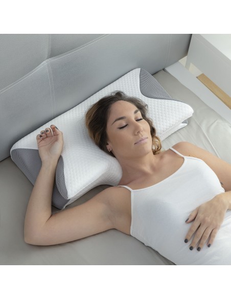 Oreiller ergonomique viscoélastique Conforti – Soutien cervical