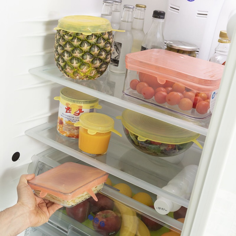Couvercles réutilisables Lilyd (set 10) – Réglables et étanches