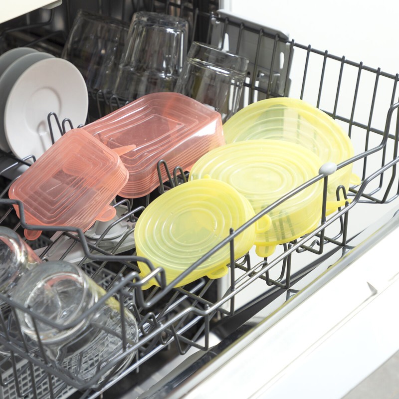 Couvercles réutilisables Lilyd (set 10) – Réglables et étanches