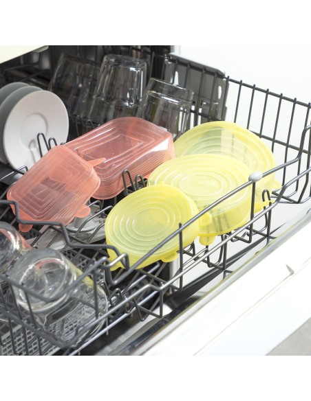 Couvercles réutilisables Lilyd (set 10) – Réglables et étanches