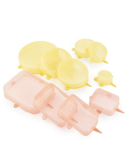 Couvercles réutilisables Lilyd (set 10) – Réglables et étanches