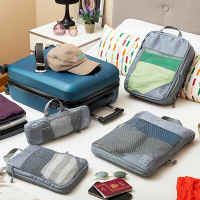 Sacs de rangement à compression Compakube (4 pièces) – Gain de place
