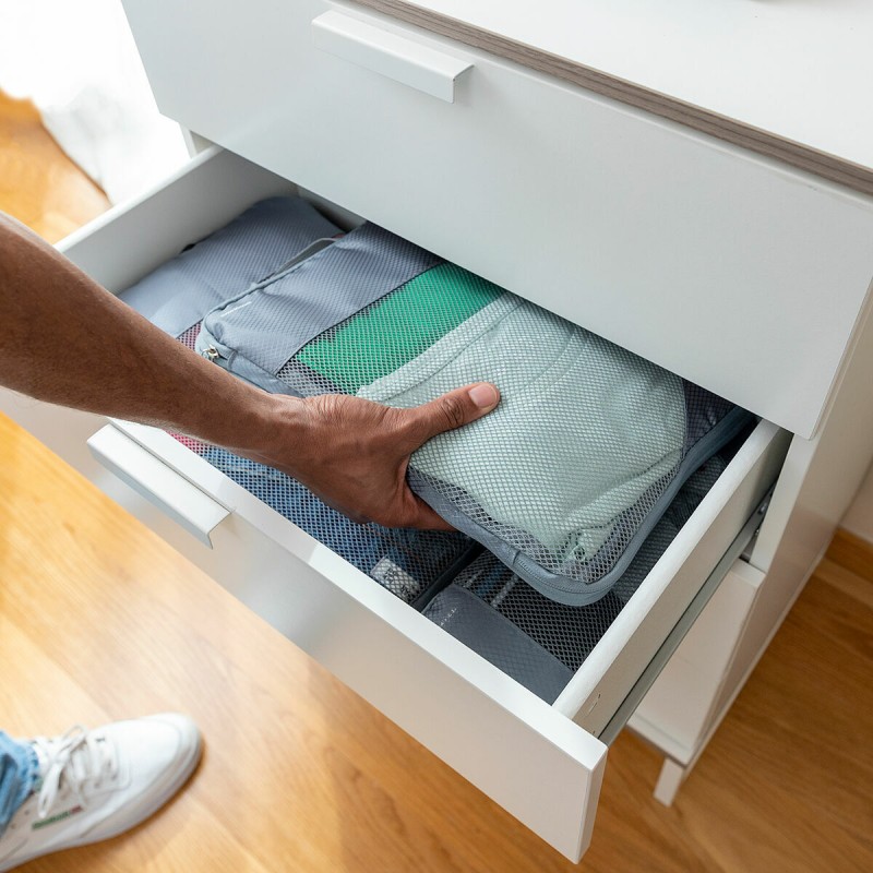 Sacs de rangement à compression Compakube (4 pièces) – Gain de place