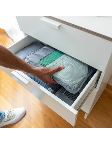 Sacs de rangement à compression Compakube (4 pièces) – Gain de place