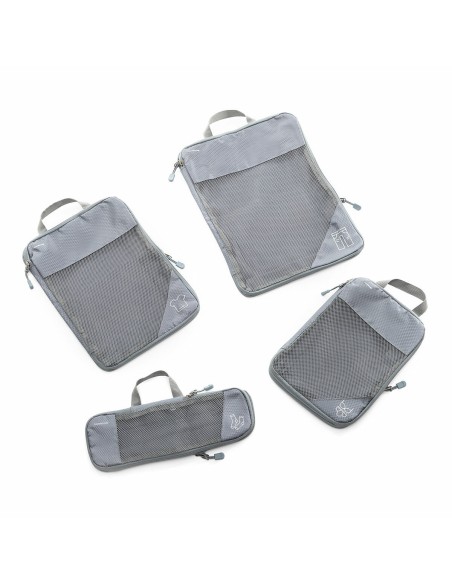 Sacs de rangement à compression Compakube (4 pièces) – Gain de place